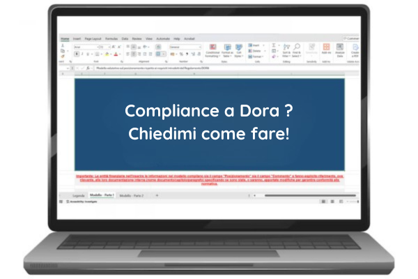 Compliance a Dora Chiedimi come fare! Compliance a Dora Chiedimi come fare!